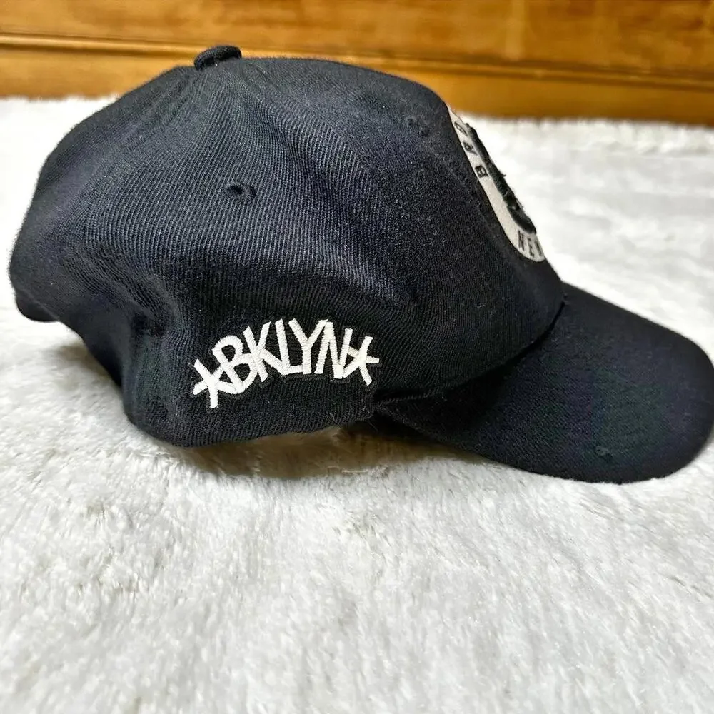 Mitchell & Ness Brooklyn Nets Black Snapback Cap Unisex OS